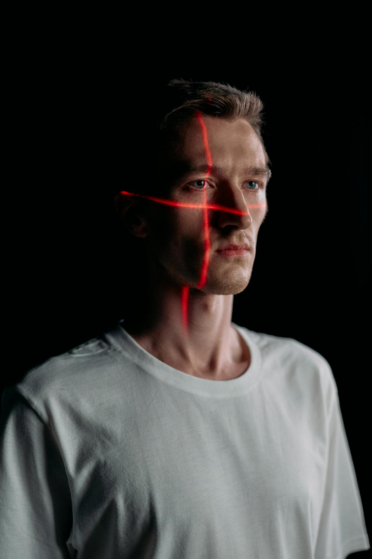 face recognition scanning image